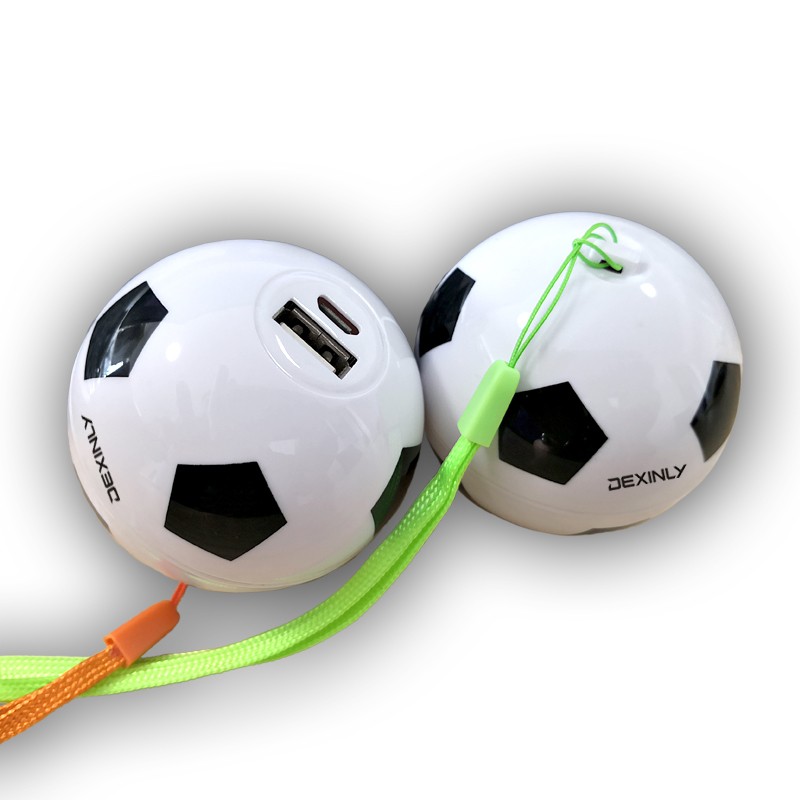 football power bank   gift power bank